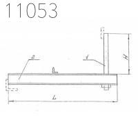 Подвеска траверсы-балки 16 мм 0312.51.00.000-24 СБ