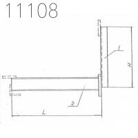 Подвеска траверсы-балки 75 мм 0312.52.00.000-23 СБ