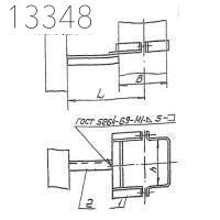 Кронштейн опорный 8КВВ-15 250х150 мм