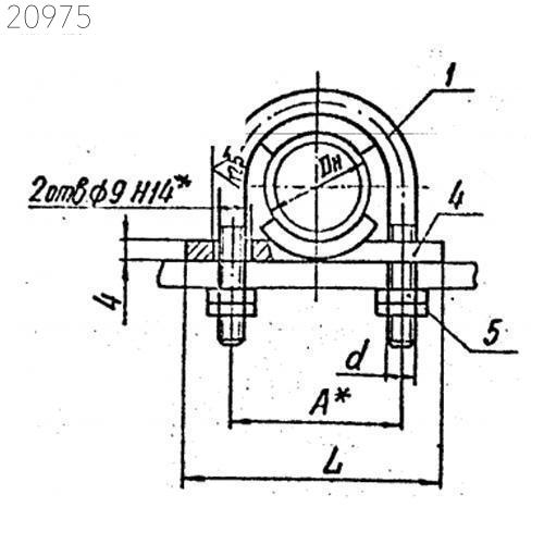 Л8-508.000 - Л8-524.000: Опоры и подвески трубопроводов Дн