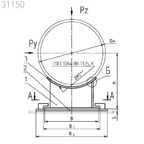 Опоры трубопроводов по стандарту СТО 79814898