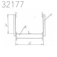 Траверса металлическая подвесная 0312.48 90х0,9 1,2 тс МТж1